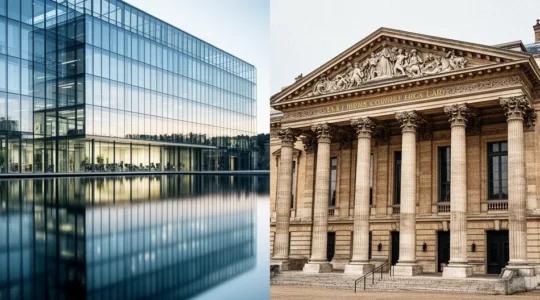 Comparaison visuelle entre services LegalTech et cabinet d'avocat pour créer une SAS