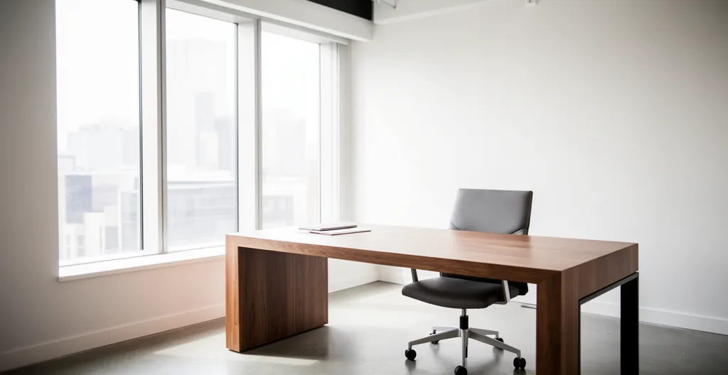 Entrepreneur dans un bureau moderne consultant des documents validés avec ordinateur portable