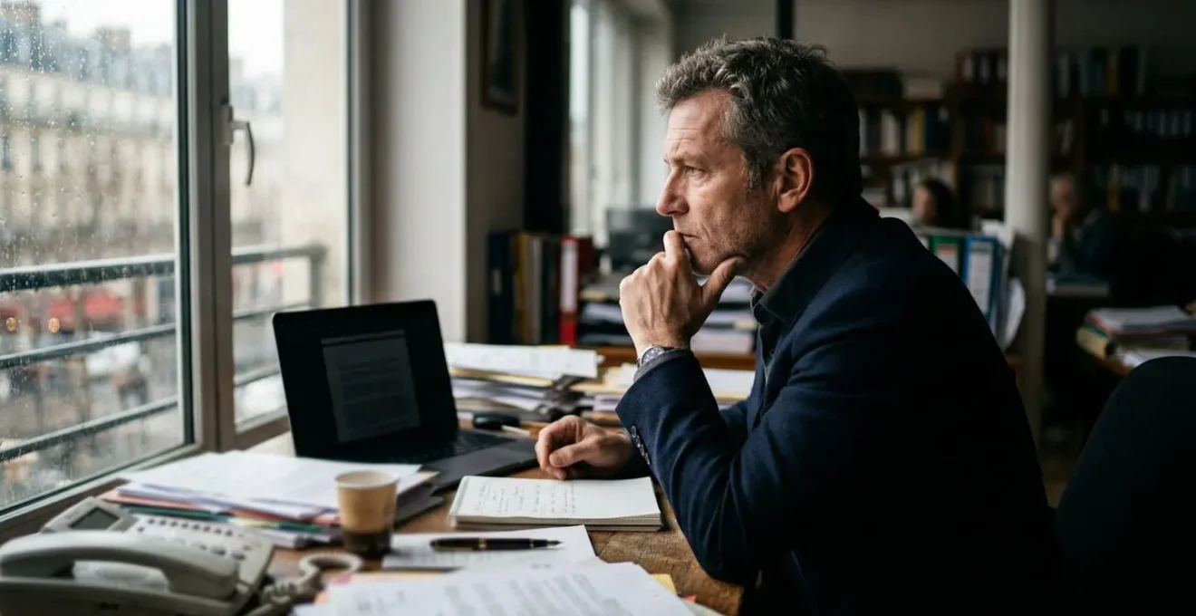 Espace de travail avec documents de planification stratégique