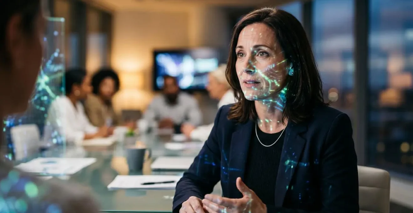 Professionnels utilisant l'intelligence artificielle pour transformer les métiers du conseil et de la formation